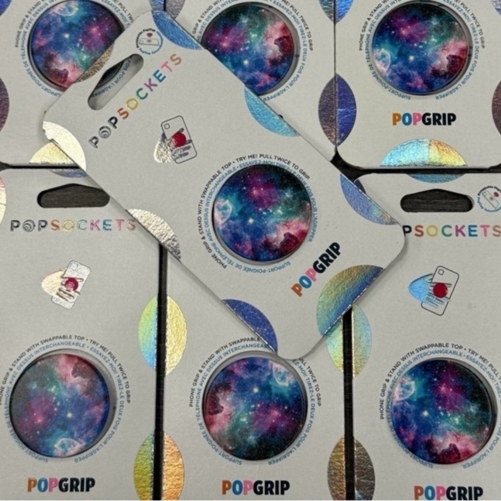 PopSockets Pop Grip Premium Phone Grip and Stand with Swappable Top
